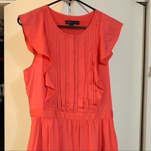 Coral summer dress